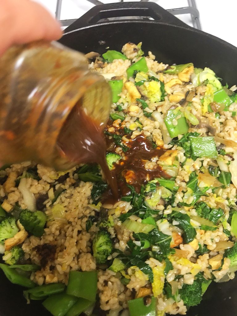 Vegetable and Tofu Fried Rice – Bottomless Vegan