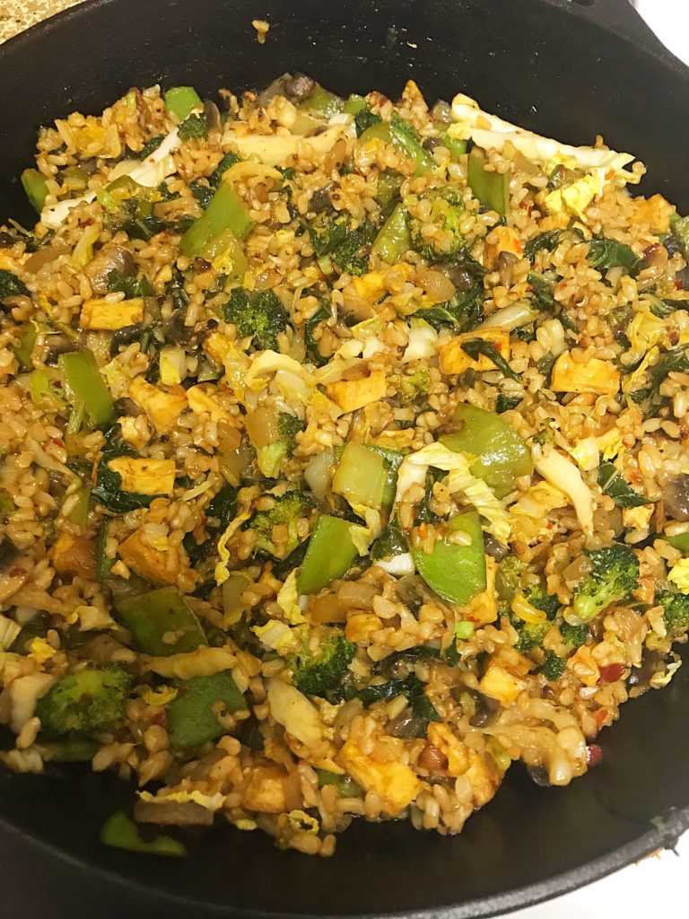 Vegetable and Tofu Fried Rice – Bottomless Vegan